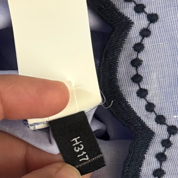 KATE SPADE Daisy Embroidered One Shoulder Romper - Picture 13 of 13